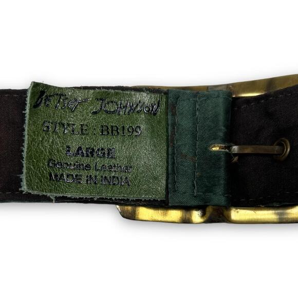 Vintage betsey johnson‎ belt tagged large 36\